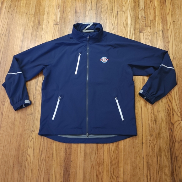 zero restriction Other - Zero Restriction Power Torque Mens Full Zip Golf Jacket Size L Blue